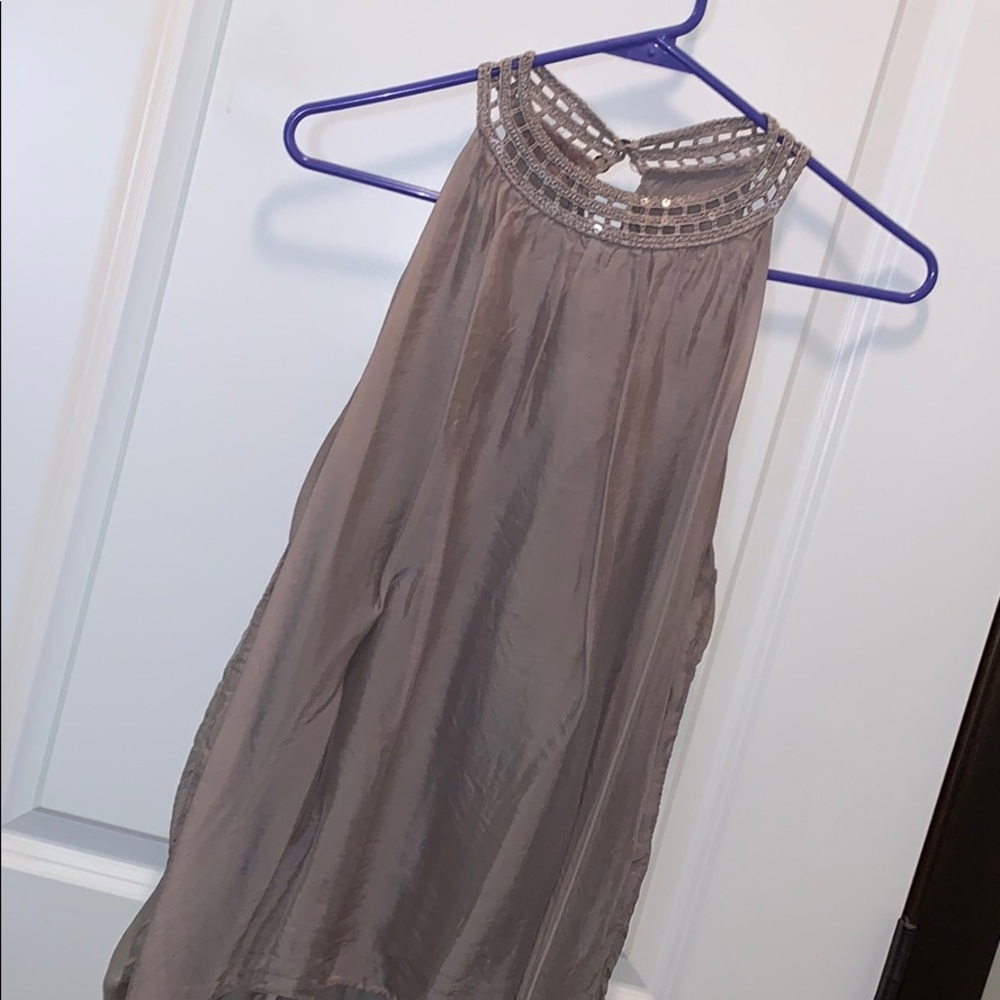 High neck classy tank